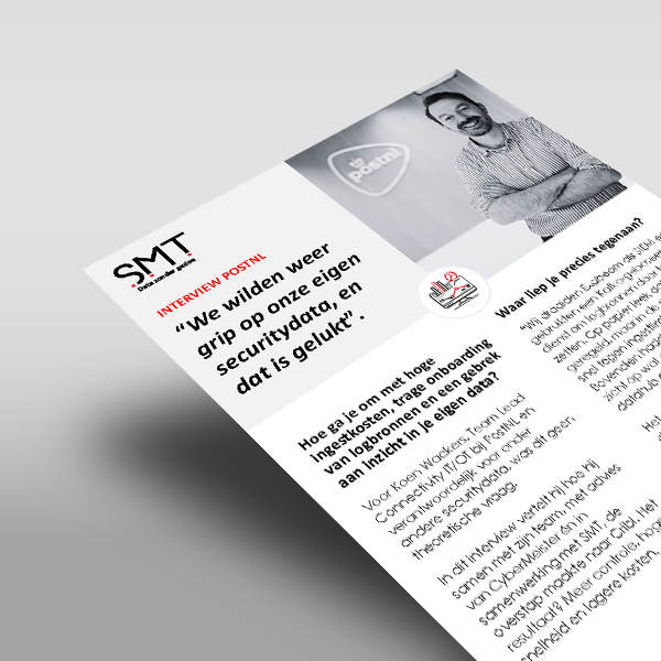 Case study PostNL: grip terug op security data