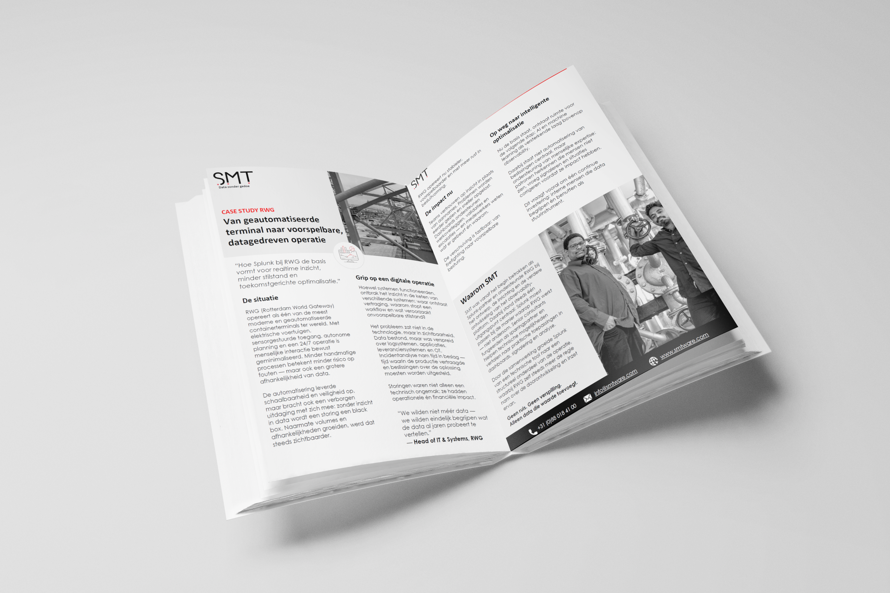 Case study RWG: Van geautomatiseerde terminal naar voorspelbare, datagedrevenoperatie